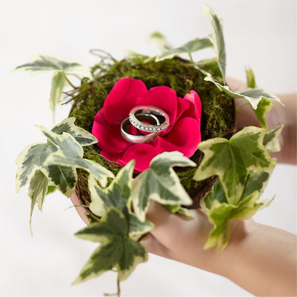 Lila Rose Ring Nest – FLORAL CREATIONS & GIFTS, Weslaco TX