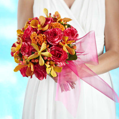 Brilliant Shades of Love Bouquet – FLORAL CREATIONS & GIFTS, Weslaco TX