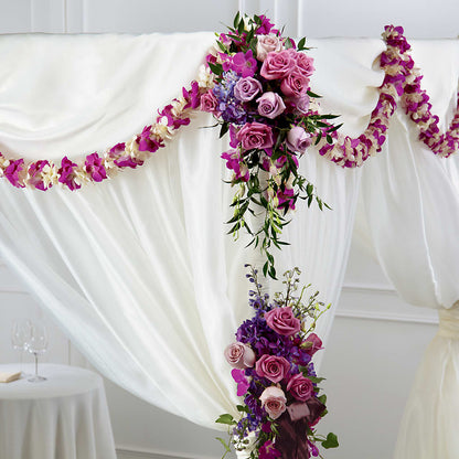 Color & Light Chuppah Decor – FLORAL CREATIONS & GIFTS, Weslaco TX