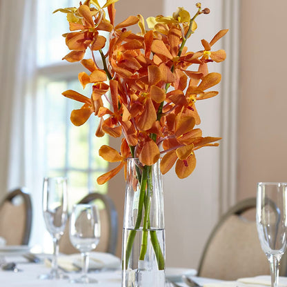 Orange Mokara Bud Vase – FLORAL CREATIONS & GIFTS, Weslaco TX